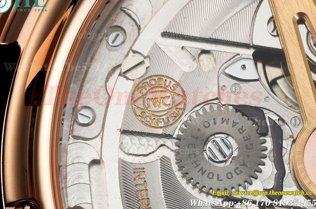 RG Blue Calendar A52610 Perpetual 5033 V9F LE Num Portugieser 0522